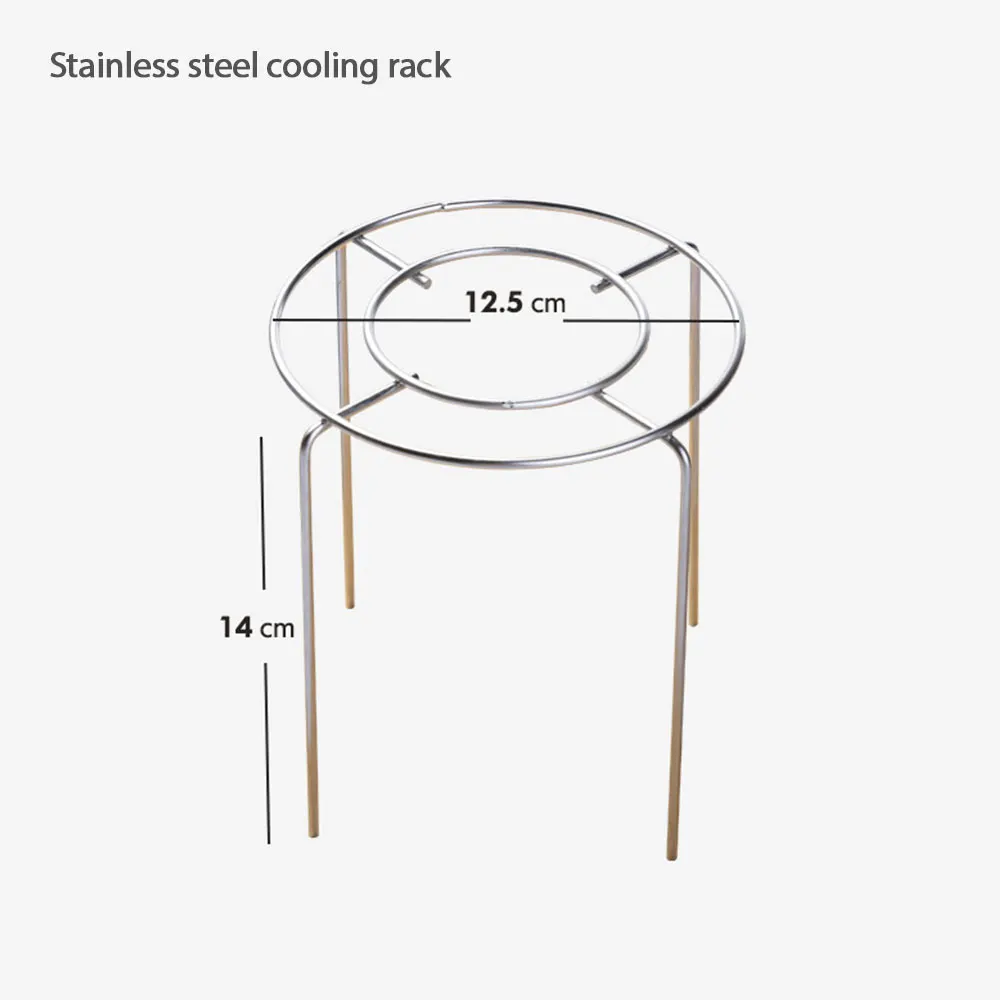 stainless steel inverted rack bread cooling rack chiffon cake cooling fork Cookie Biscuit Shelf Kitchen Baking Tool