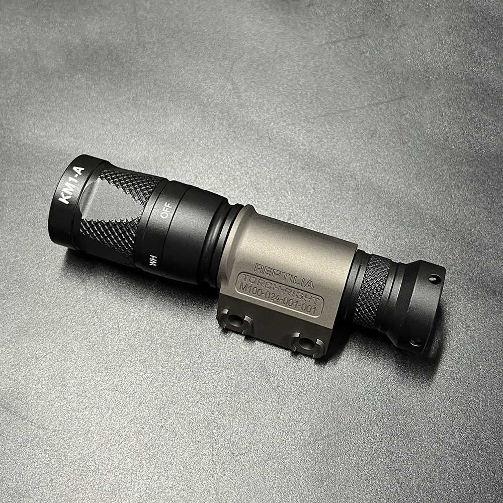 Scout Light Körperhalterung für Taschenlampen, taktisches Zubehör für M300 M600 Serie, Aluminium, passend für 16340 Akku – Detail 10