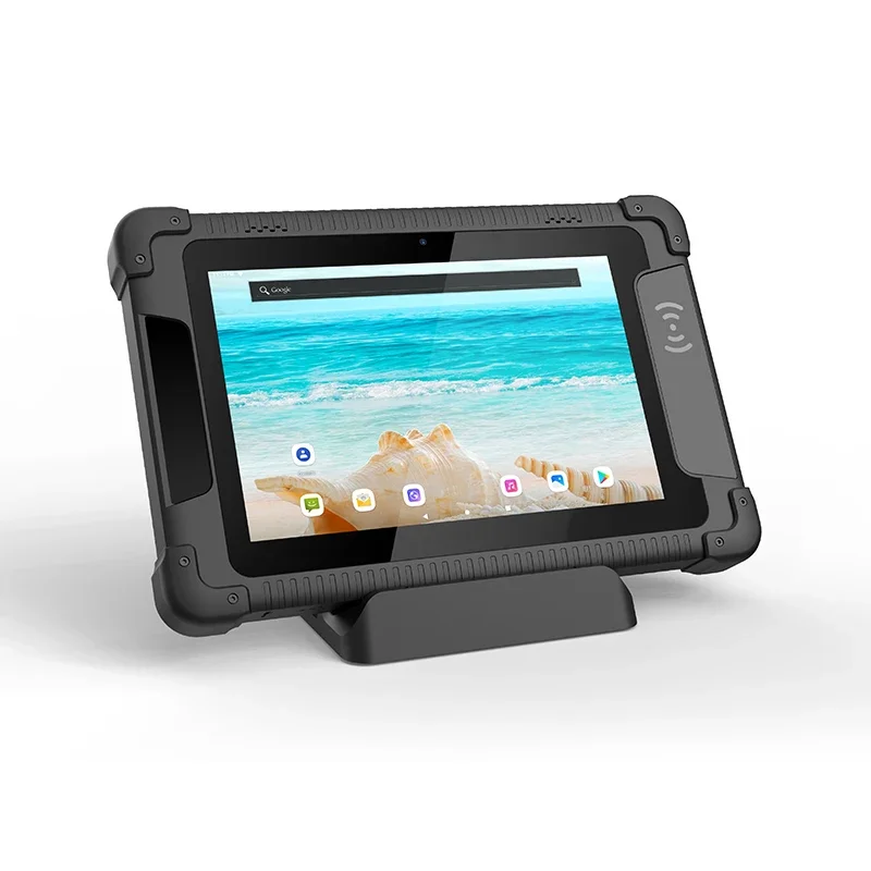 2026 Industrial Rugged IP65 Waterproof 8 Inch Android 4G NFC Tablet PC ...