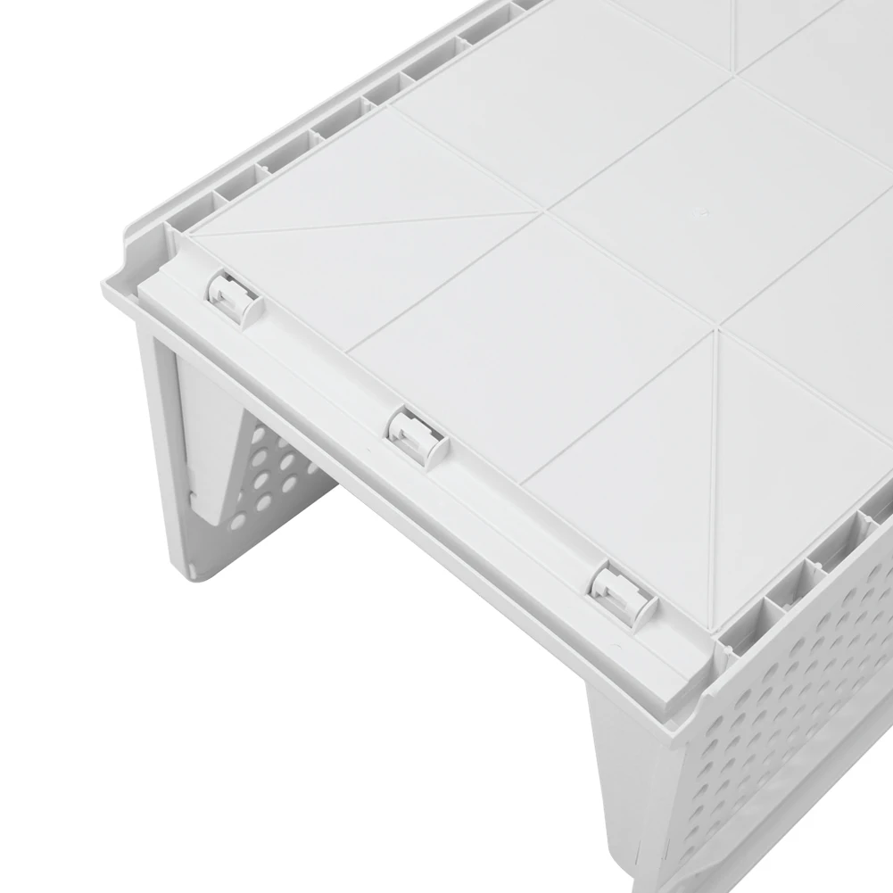 【Lifeideas】Foldable Stackable Drawer Storage Basket Organizing Boxes Partition Bedroom Office Organizers Closet Clothes