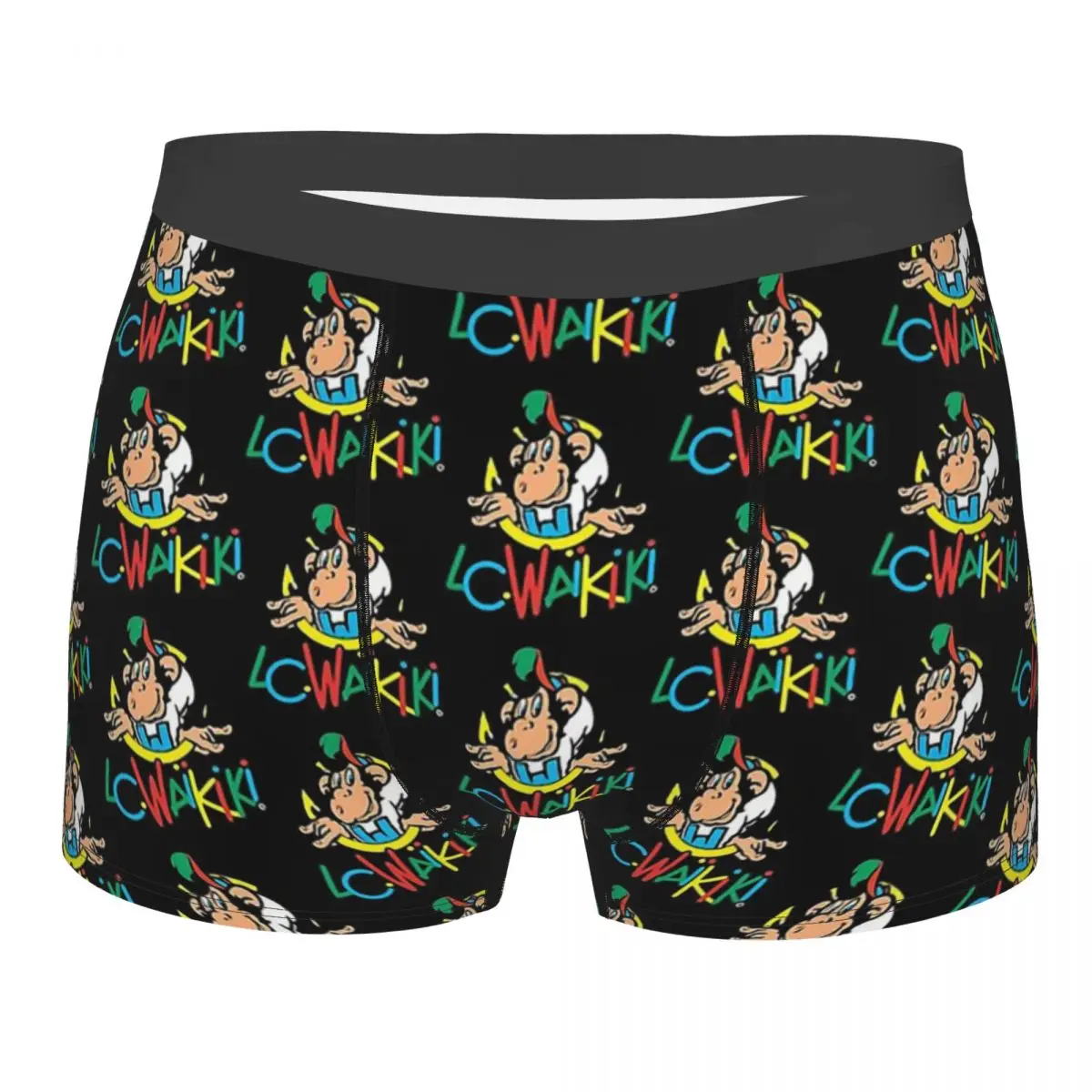 Merchandise Essential Man's Boxer Briefs Underwear Lc waikiki monkey Highly Breathable Top Quality Birthday Gifts lc waikiki monkey essential men s boxer boxer briefs highly breathable underwear high quality print shorts gift idea