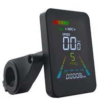 F3 e-bike NFC LCD affichage 24V/36V/48V/60V UART Scooter électrique compteur de vitesse indicateur de couleur animé 5PIN 4