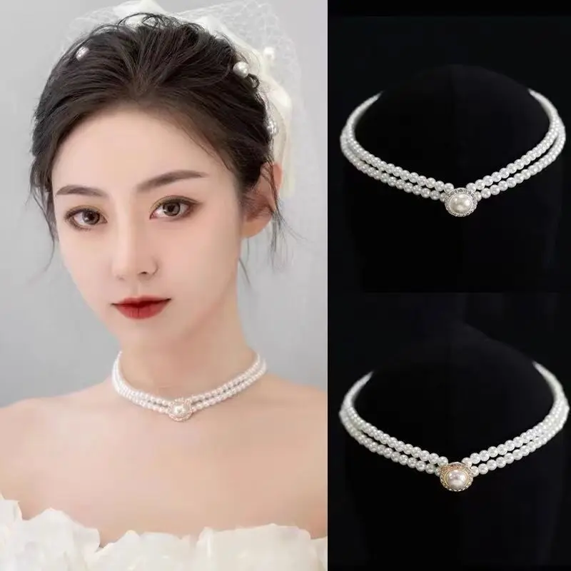 

Bridal veil, new European and American lace bridal tire, long short wedding dress accessories