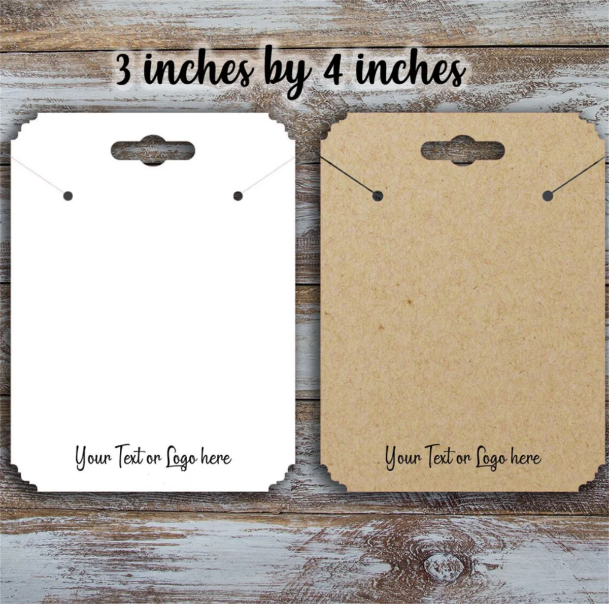 

Витрина для ожерелья на заказ, 50 шт., 3 дюйма на 4 дюйма, витрина для ювелирных изделий, витрина для ювелирных изделий на заказ