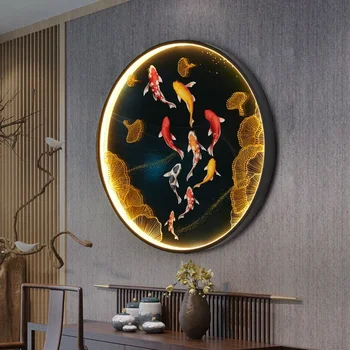 GISELLE Interior 9 Fishes Wall Picture 1