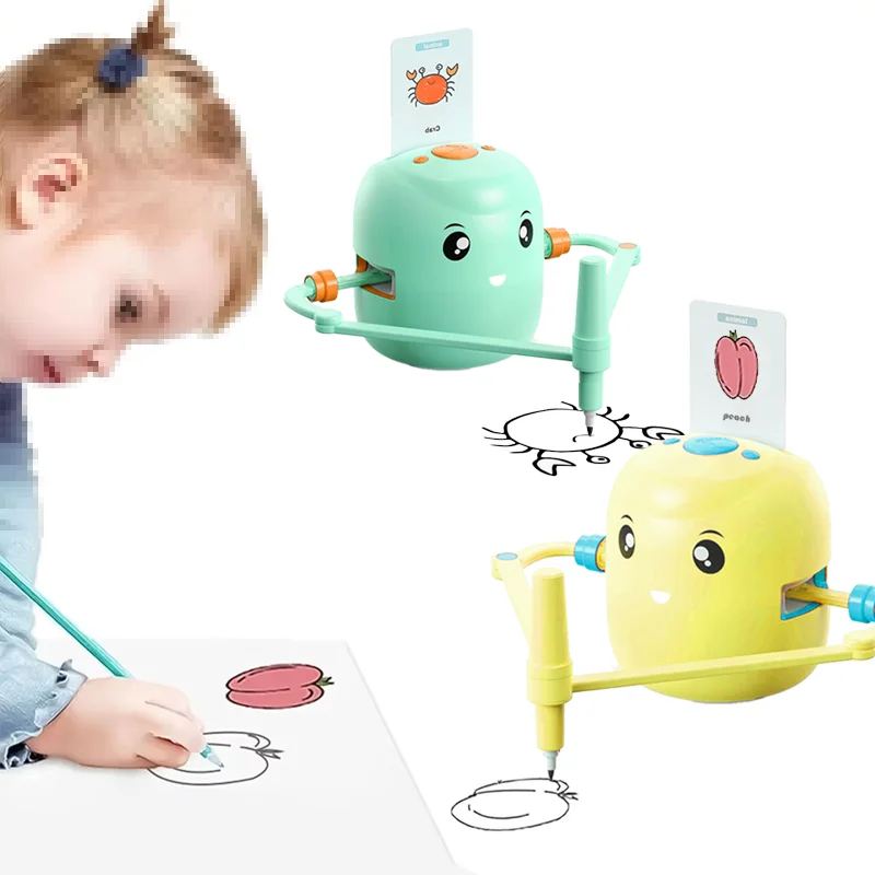 Interactive Music Painting Robot Toy for Kids