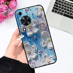 Cartoon Design Soft Silicone Phone Case - Fashion Back Cover Bumper for Huawei Nova Y72S (THR01LDH)