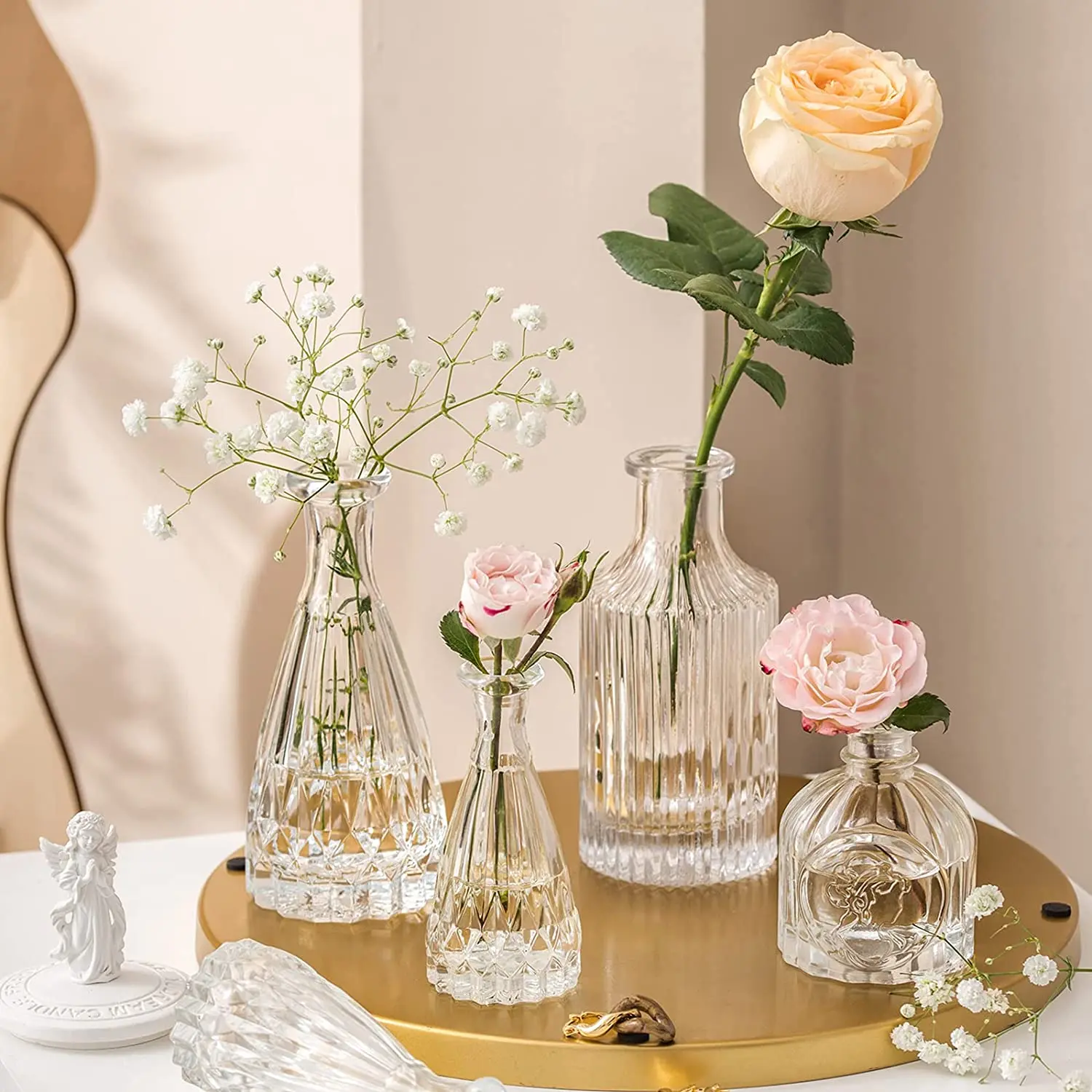 Glass Vase Decorations Centerpieces