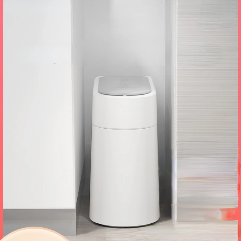 

Smart Trash Can T3 Household Induction Automatic Sealing and Bag Change Bathroom with Lid Kitchen Living Room Bedroom