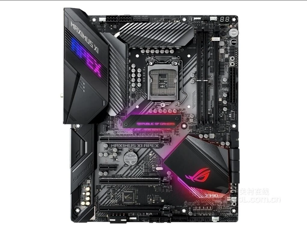 best desktop motherboard used for ASUS MAXIMUS XI APEX Z390 M11A 1151pin motherboard with original box Complete accessories best desktop motherboard