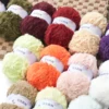 100g/Roll Faux Fur Yarn Mink Wool Yarn Cashmere For Hand Knitting Crochet Sweater Thread Clothes Scarf Fluffy Mink Yarn Warm 1