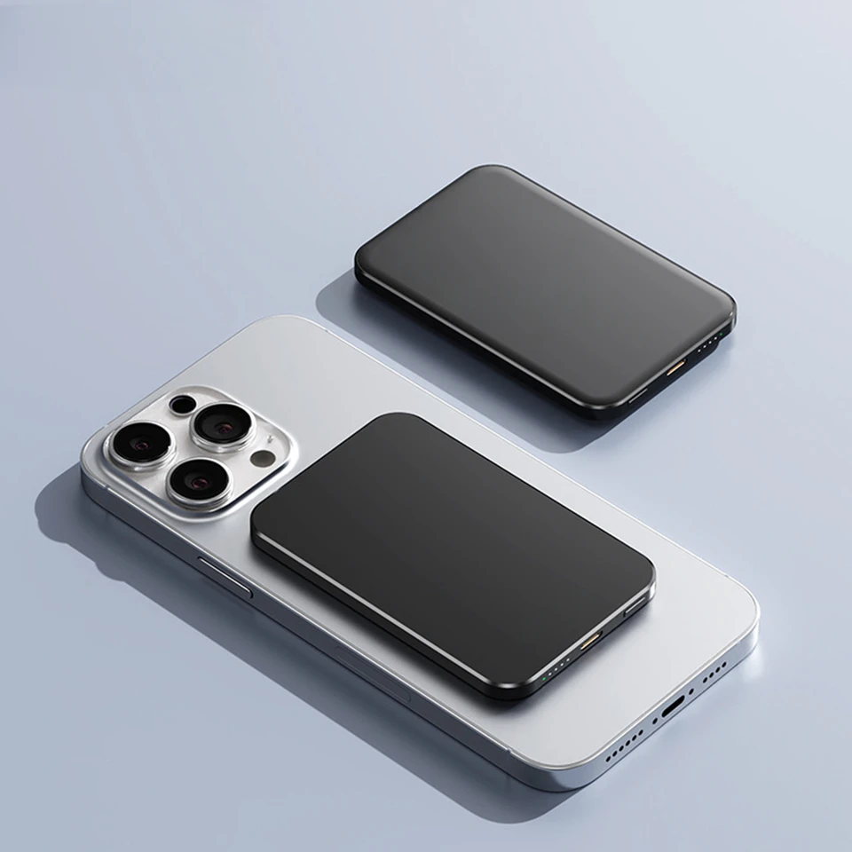 Portable Magnetic Wireless Power Bank 5000mAh