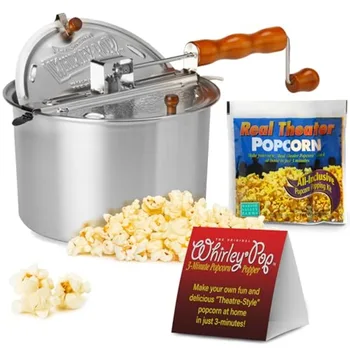 Aluminum Popcorn Popper 1