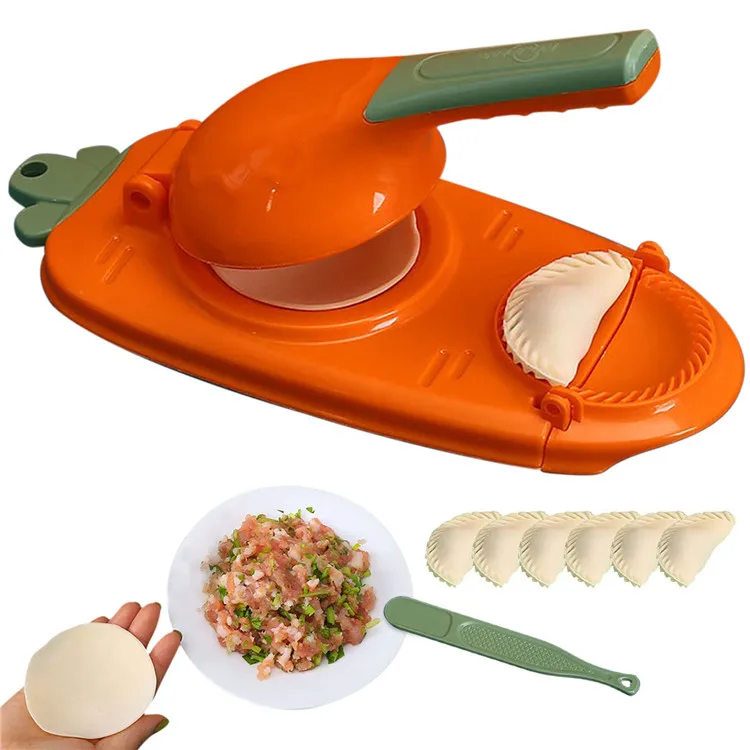 Dropshipping Diy Dumpling Skin Maker Portable Dumpling Maker Molds Multi-function Manual Dumpling Press Mold Set