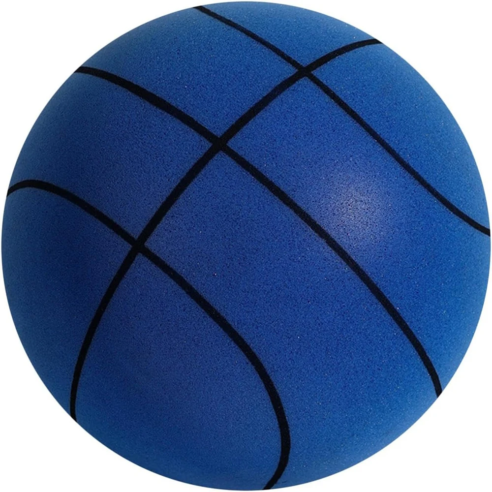 Bola de basquete silenciosa, bola de treinamento interna, bola de espuma de  alta densidade não revestida, macia, flexível, leve e fácil de segurar  (tamanho 2, 3, 5, 7),Orange,NO 2