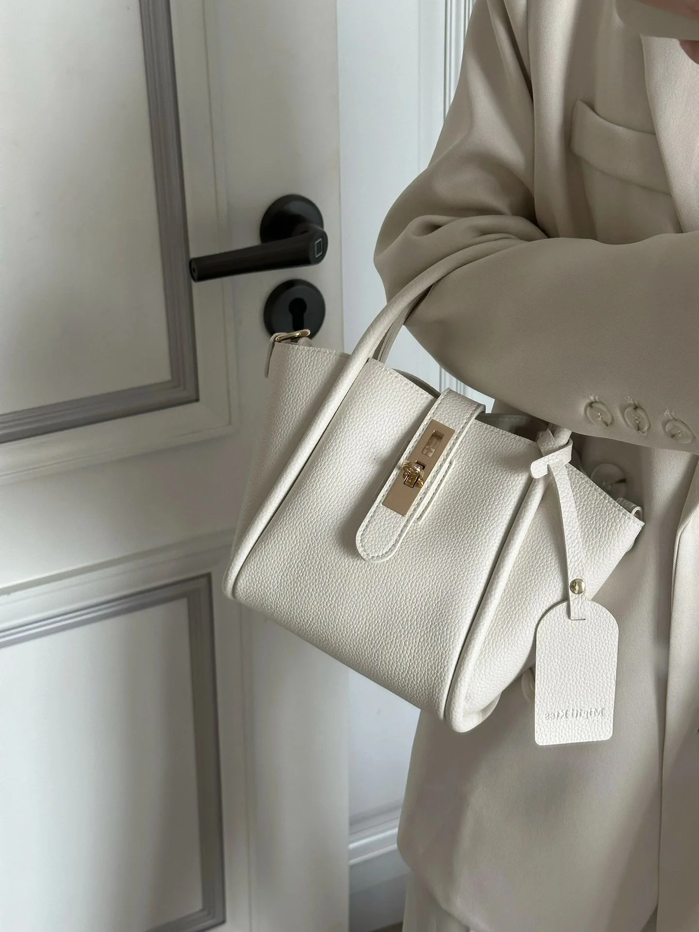 Soft Leather Vintage Shoulder Bag for Women Fashion Large Capacity Composite Bag with a Small Purse Crossbody Top Handle Bag