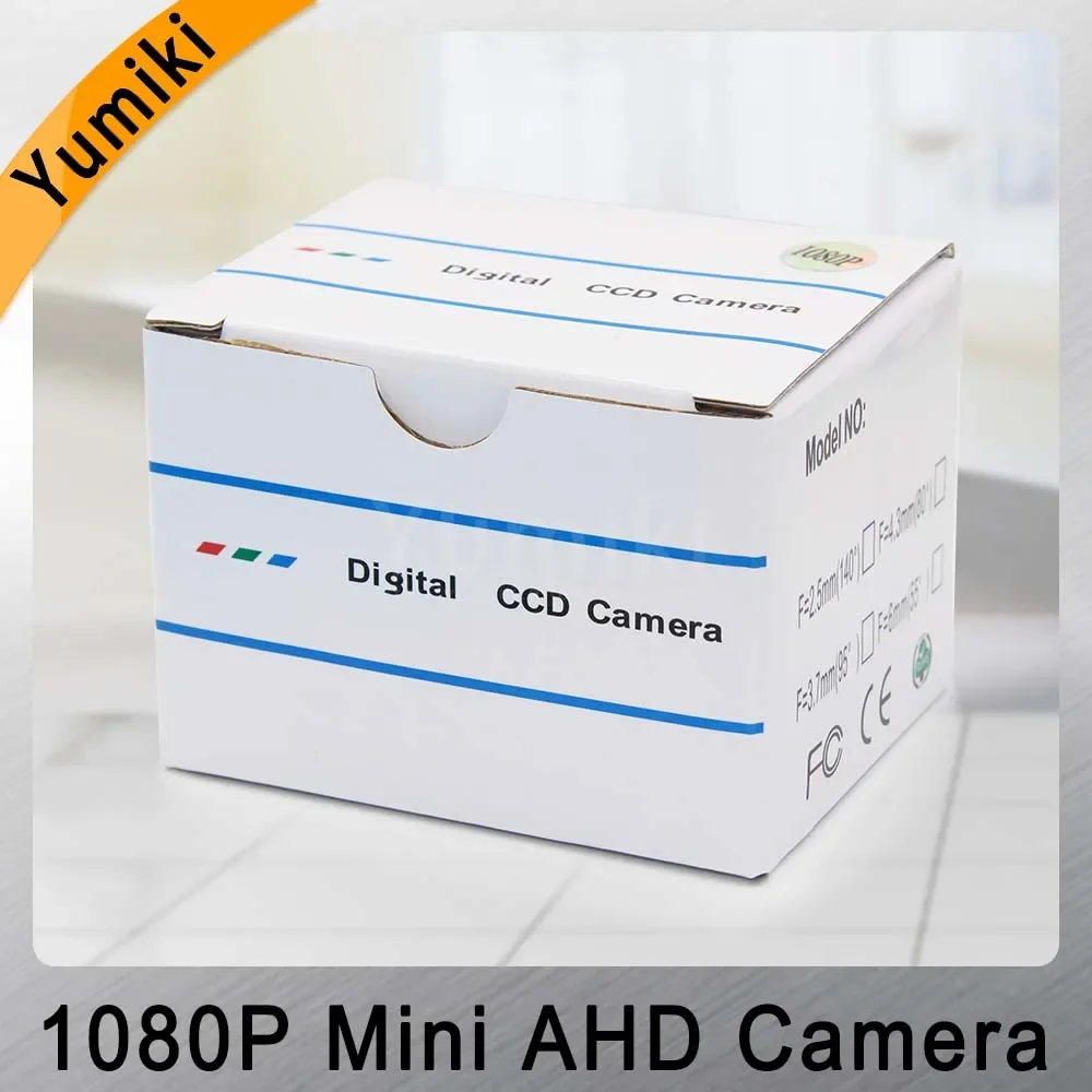 HD Metal Bullet 1080P 1920*1080 SONY IMX323 AHD Mini Surveillance Camera CCTV H.264 3.7mm Lens 2MP Wired Security Camera 5