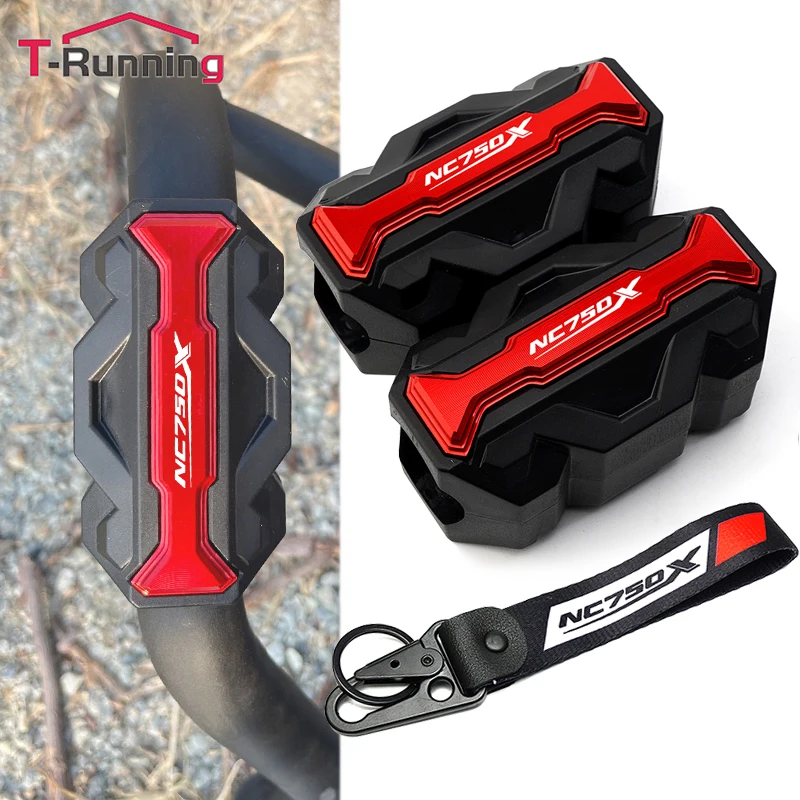 

Аксессуары для HONDA NC750X NC 750X NC750 X 2012-2022 2019 2020 2021 крышка двигателя Защита бампера декоративный блок для мотоцикла