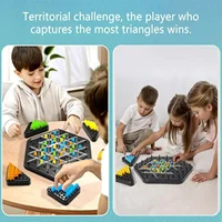 New Multiplayer Game game Table Toy Rubber Band Triangle Chain Chess Multiplayer Leisure Geometry Table Game Christmas Gift 2
