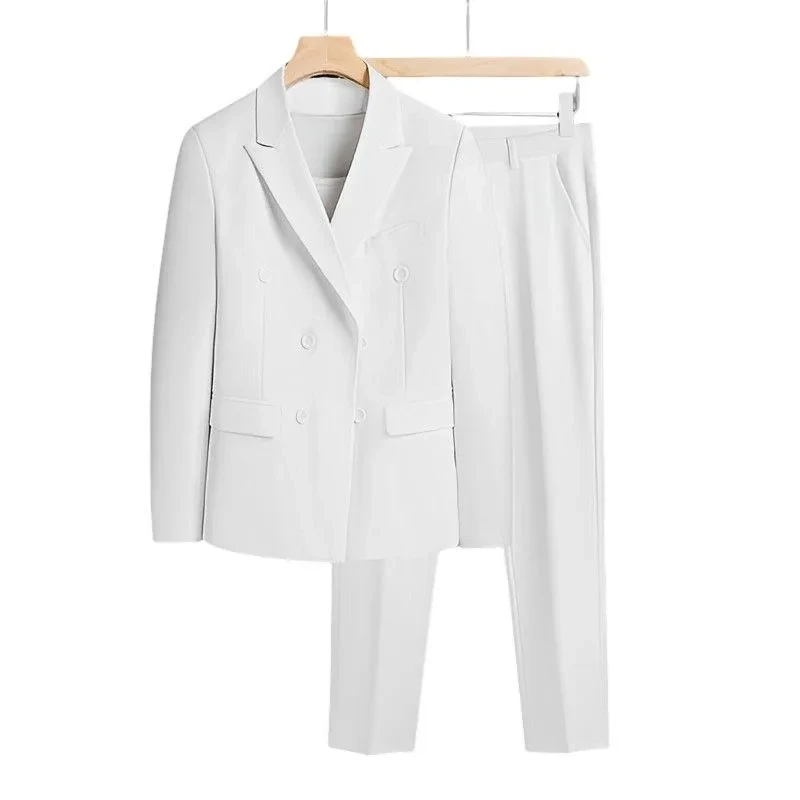 H193 Custom bulk suits stylish temperament men groom wedding casual professional formal business clothes