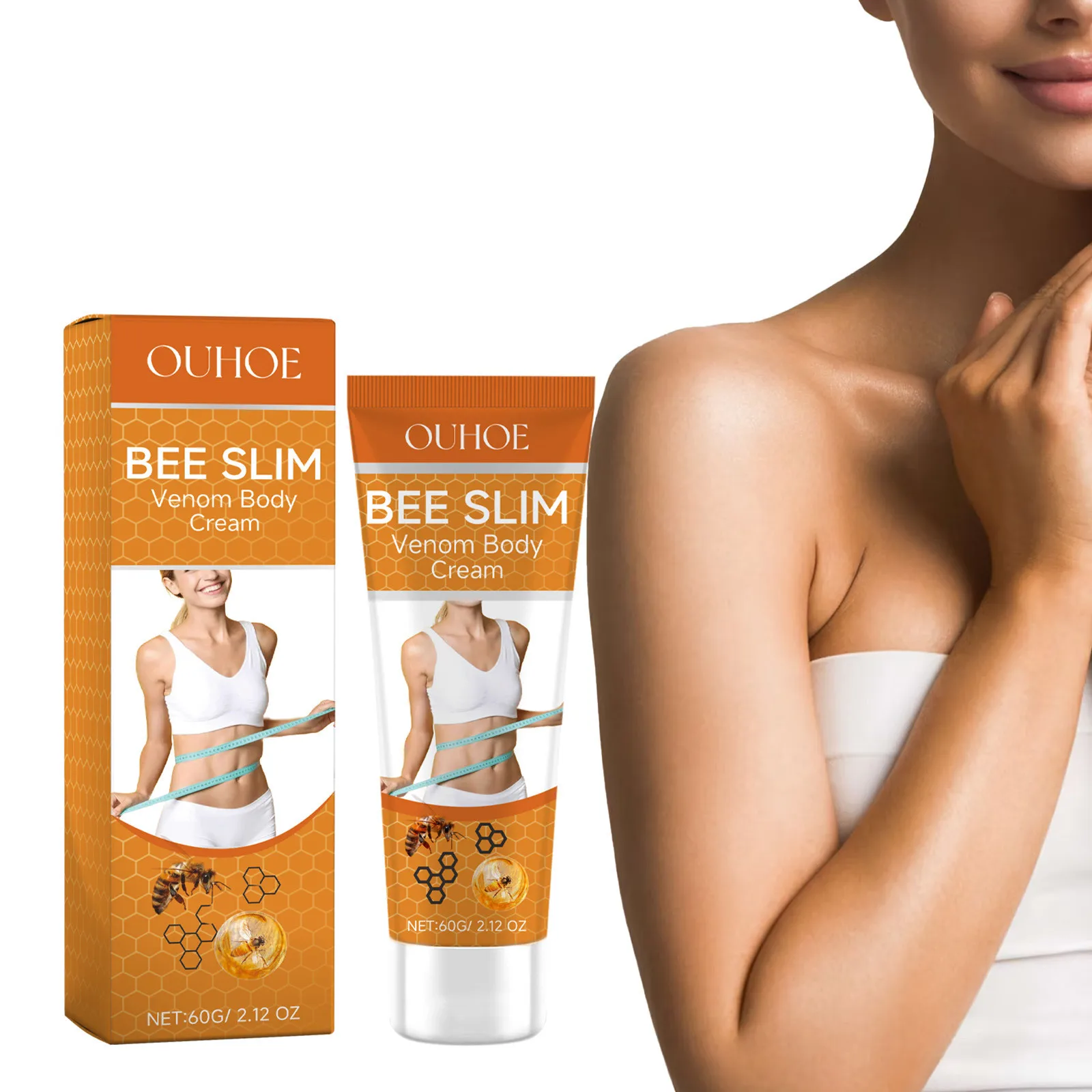 Weight Loss Cream For Stomach Thigh Arm Belly Body Shaping Sculpting Lifting Firming Fat Burner Anti Cellulite Bee Venom Lotion