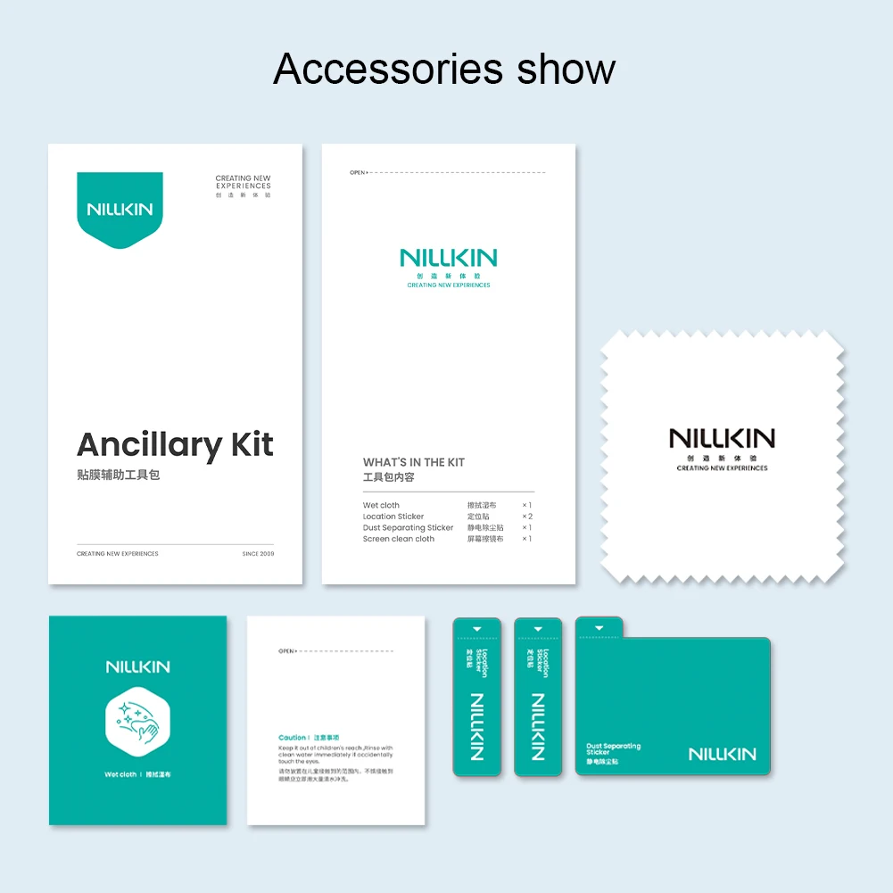 [Nillkin 3A Pro Screen Protector] - Full Coverage, High-Definition Tempered Glass, 9H Hardness