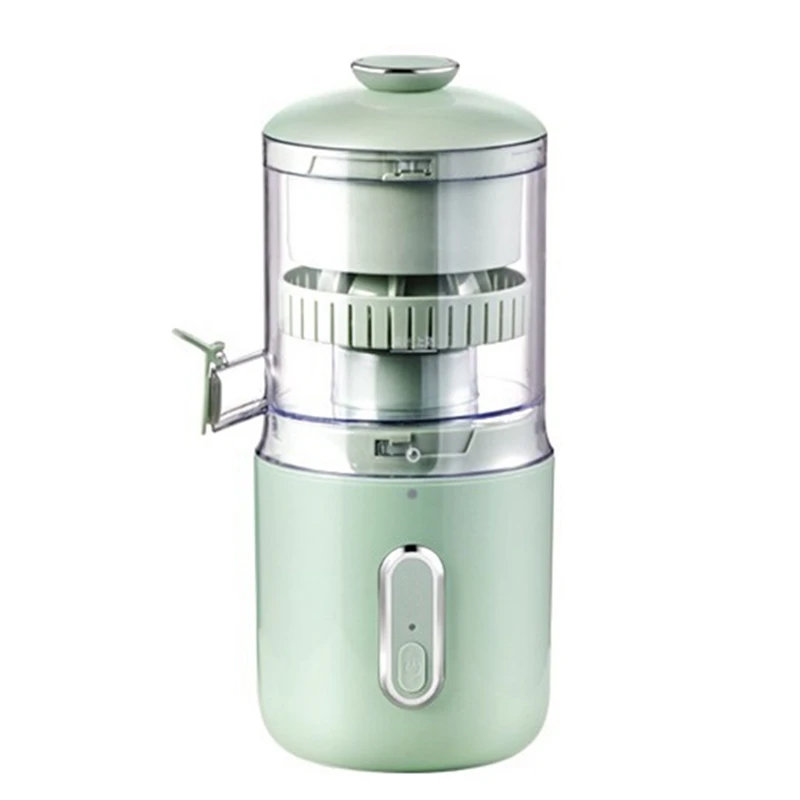 

Беспроводная медленная соковыжималка, соковыжималка для апельсинов и лимонов с USB-зарядкой, портативный соковыжималка для фруктов, соковыжималка с давлением