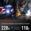 ANDELI 110/220V TIG Welding Machine HF TIG Pulse MMA Clean Cold Welding IGBT Inverter ARC Welder 4 in 1 Multiprocess TIG Welder 5