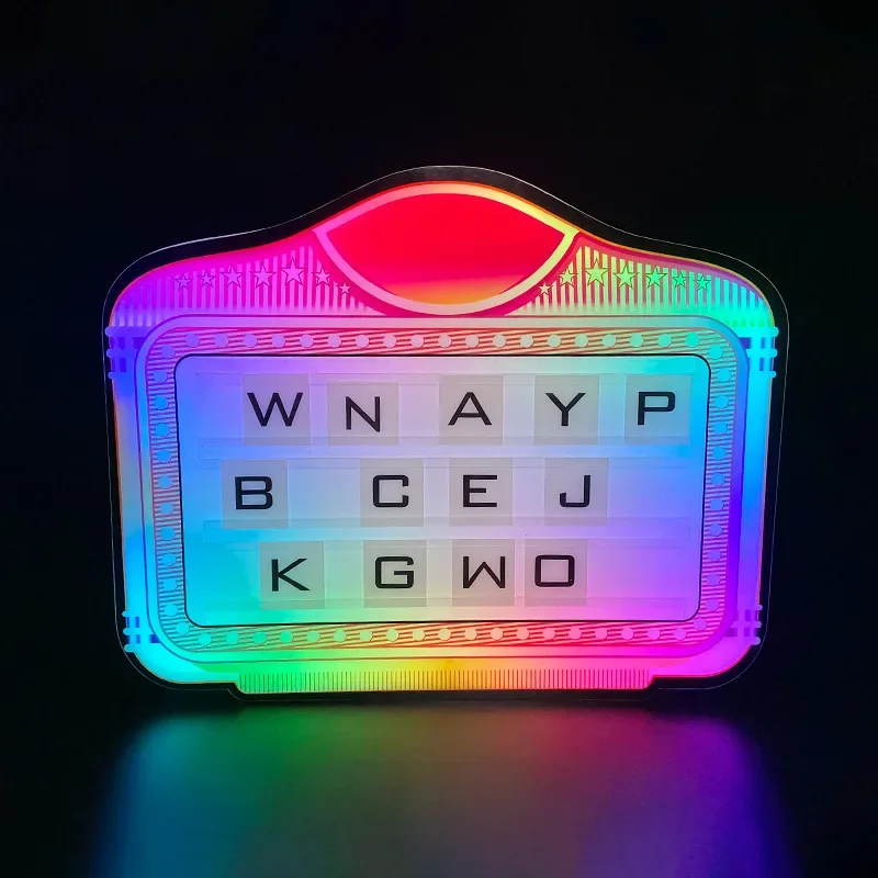 LED Marquee Message Board Bottle Presenter Service VIP Letter Marquee Board LED Neon Sign Billboard for nightclub bar party