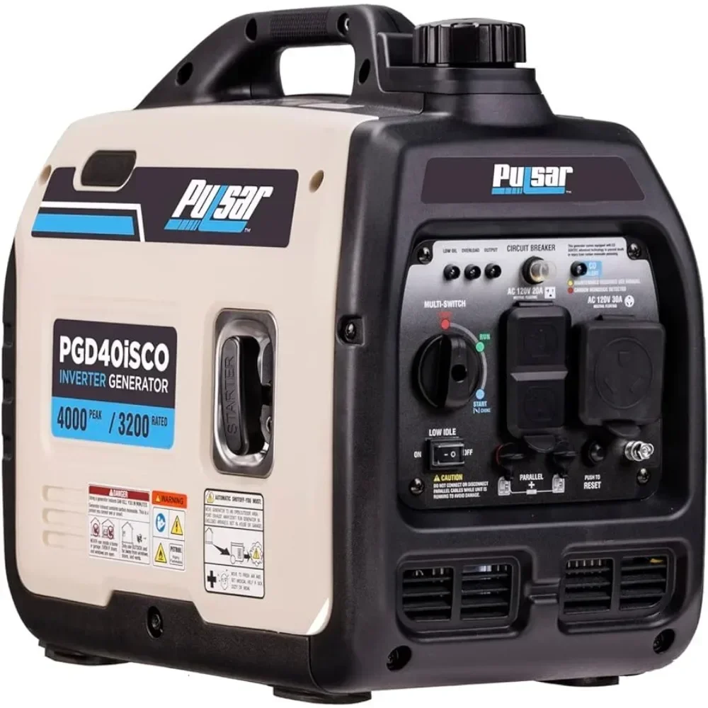 Ultra Light Quiet 4000W Portable Gas Inverter Generator Free Energy Generator 120v Gas