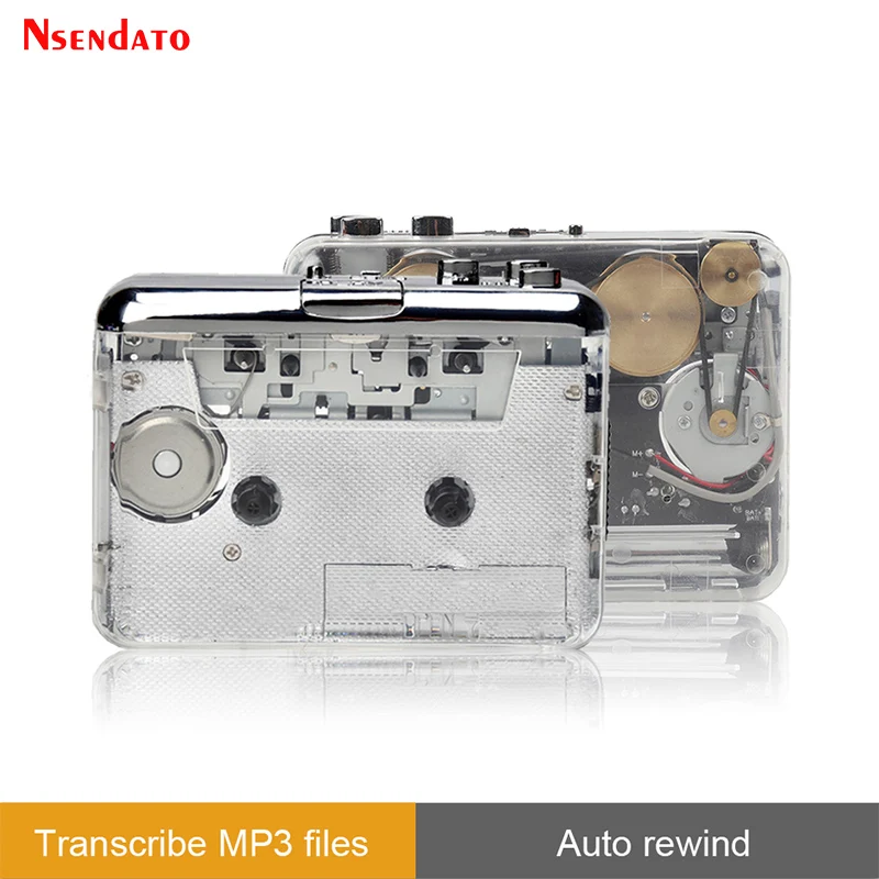 USB C Cassette Player Tapes MP3 Convertor Plug and Play Type-C Cassette MP3 Music tape player Captures With Earphone for Ipod PC