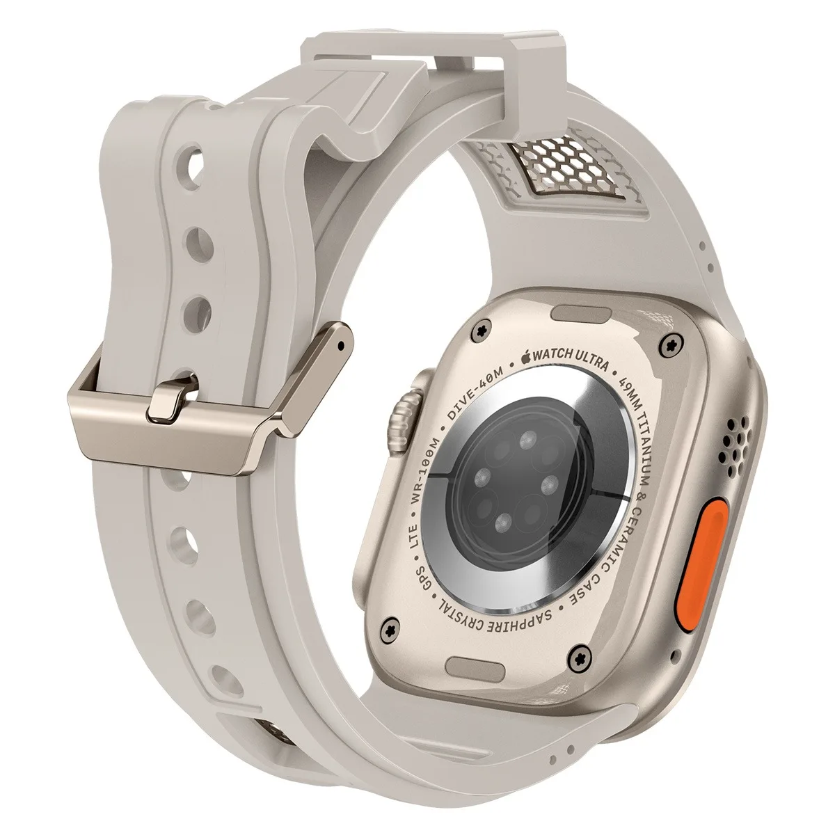 Uhrenarmband für iWatch 42/44/45/49 mm, modisches Metallarmband für die Uhrenserie Ultra2 Se 9/8/7/6_voghion.com