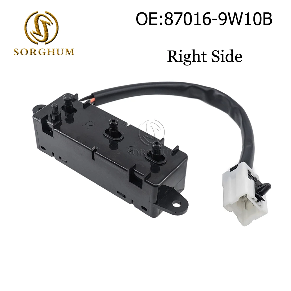 Sorghum Car Seat Right Side Adjustment Switch with Wire 87016-9W10B 870169W10B For 2005 Nissan Teana Automotive Part Accessories