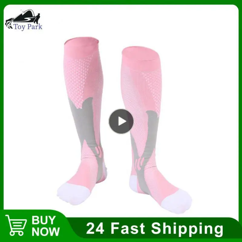 

1PCS Running Men Women Compression Socks New Varicose Veins Pregnancy Nursing Athletic Football Soccer Stockings Sports