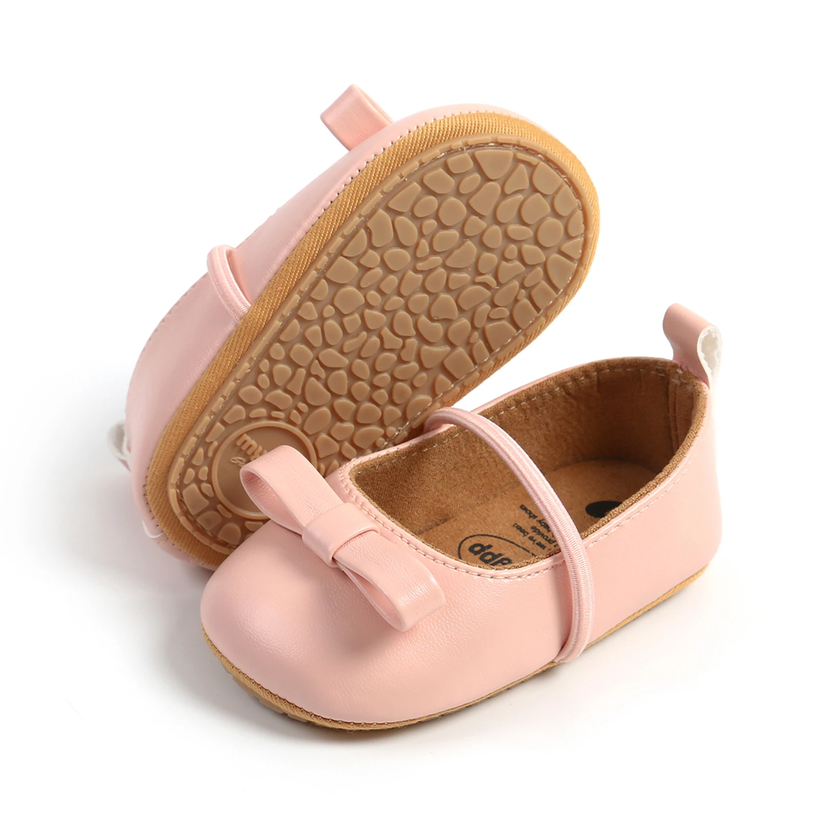 Baby Shoes Infant Girls Princess Bowknot Mary Jane Wedding Slippers