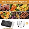 Pukomc Smokeless Indoor Grill Mother's Day, Non-Stick Cooking Removable Plate, Portable Electric Korean BBQ Grill 5