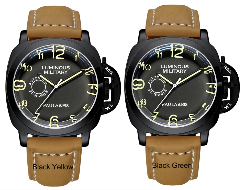 New Automatic Mens Watches Top Business Simple Military Sport Mechanical Watch luminous Stainless Steel AAA Clocks Dropshipping