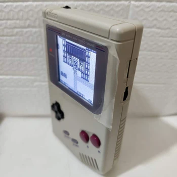 Console di gioco originale GB con schermo IPS da 2,6 pollici per Game Boy Classico Grigio