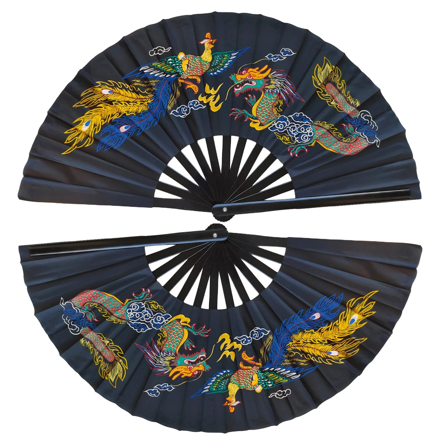Tai Chi Bamboo Fan 34 Centimeter