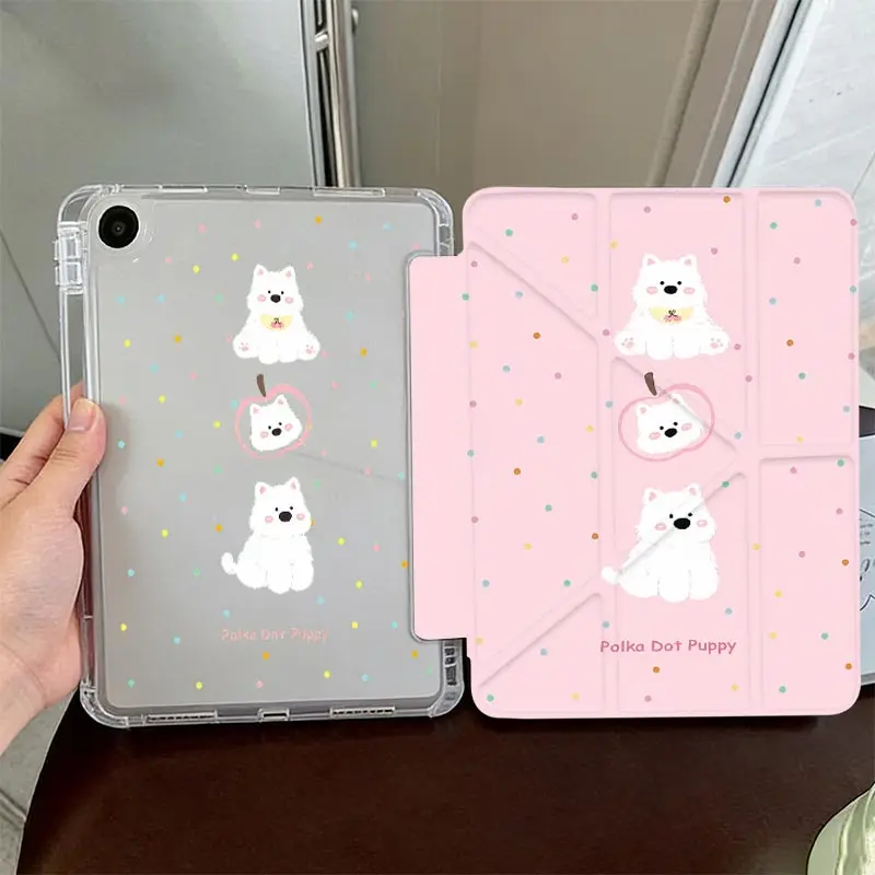 Tri-Fold Tablet Case with Pencil Holder