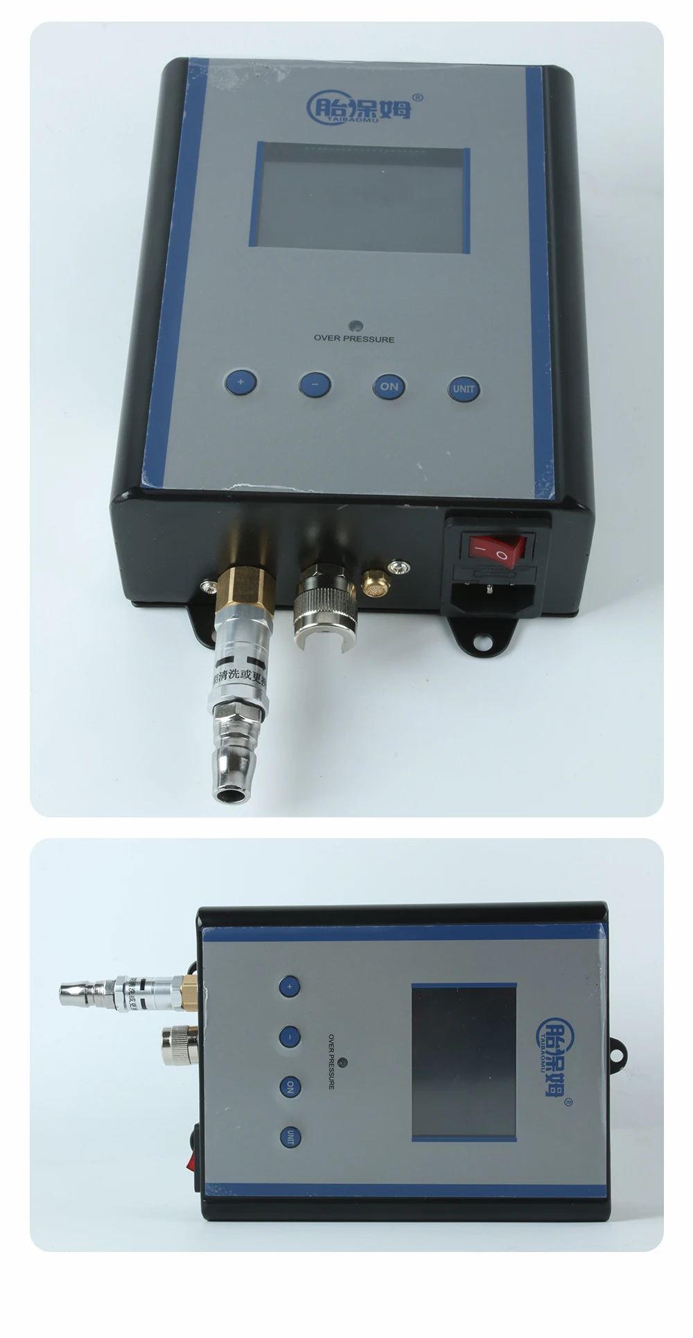 0-16bar Digital Tire Pressure Monitor 0.01bar High Precision Tire Pressure Gauge