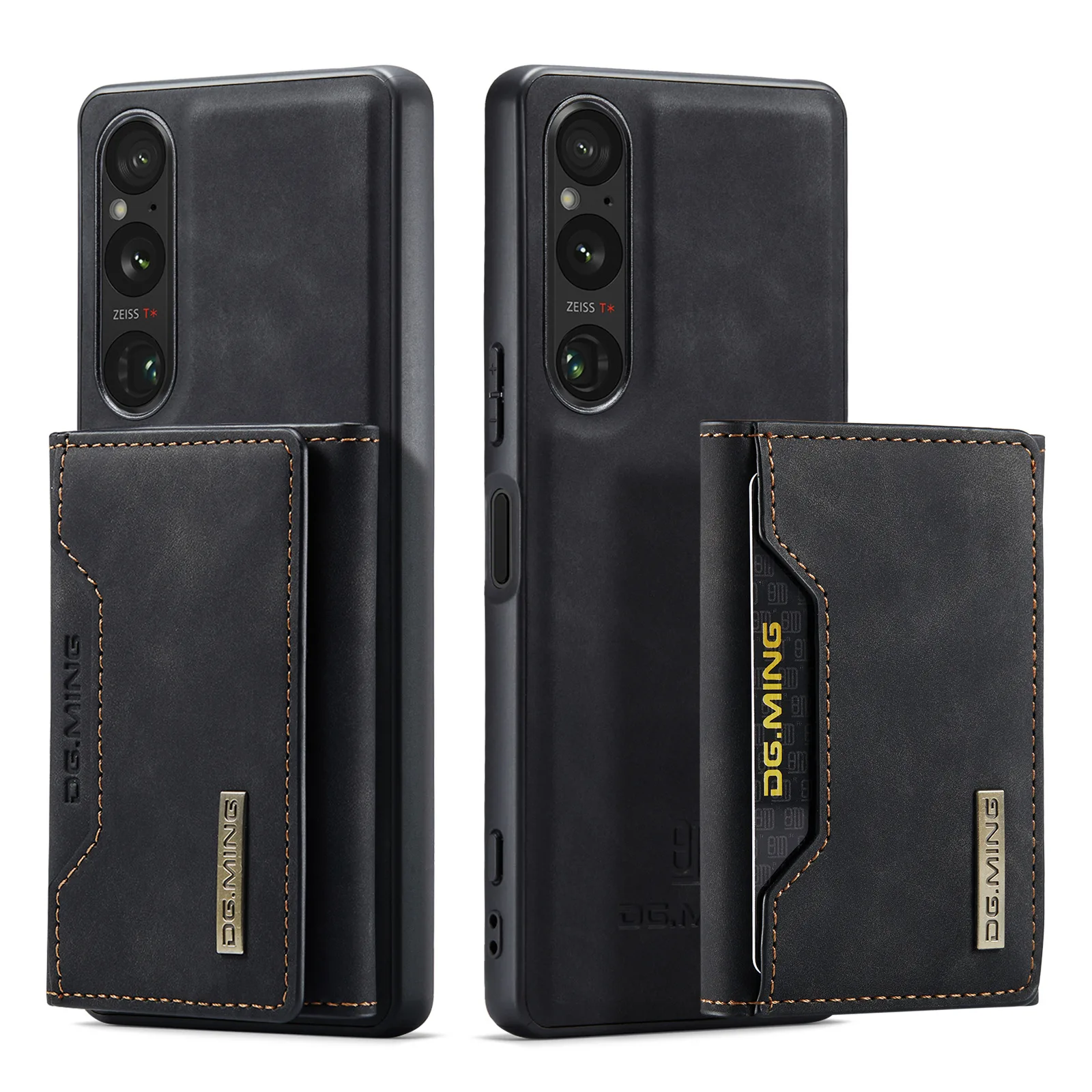 

Для Sony Xperia 1V чехол с магнитной картой защитный чехол Xperia 10V 2-в-1 сплит-чехол для телефона для Google Pixel 6 7 8 6A 7A Pro чехлы