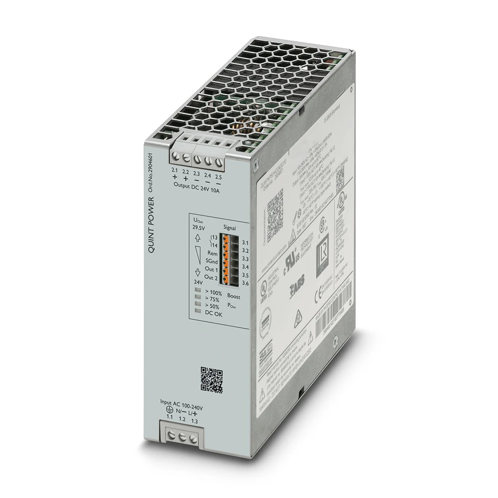 2904601 For Phoenix Power supply Unit - QUINT4-PS/1AC/24DC/10 4 2904601 For Phoenix Power supply Unit - QUINT4-PS/1AC/24DC/10 - Image 2