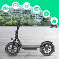 JUICEASE-Trottinette électrique ESBS/ESBSPRO, 500W, 54.6V, 10.4Ah/22,5 Ah, batterie de grande capacité, 45/100km d'autonomie, 35 km/h, 14 pouces 5