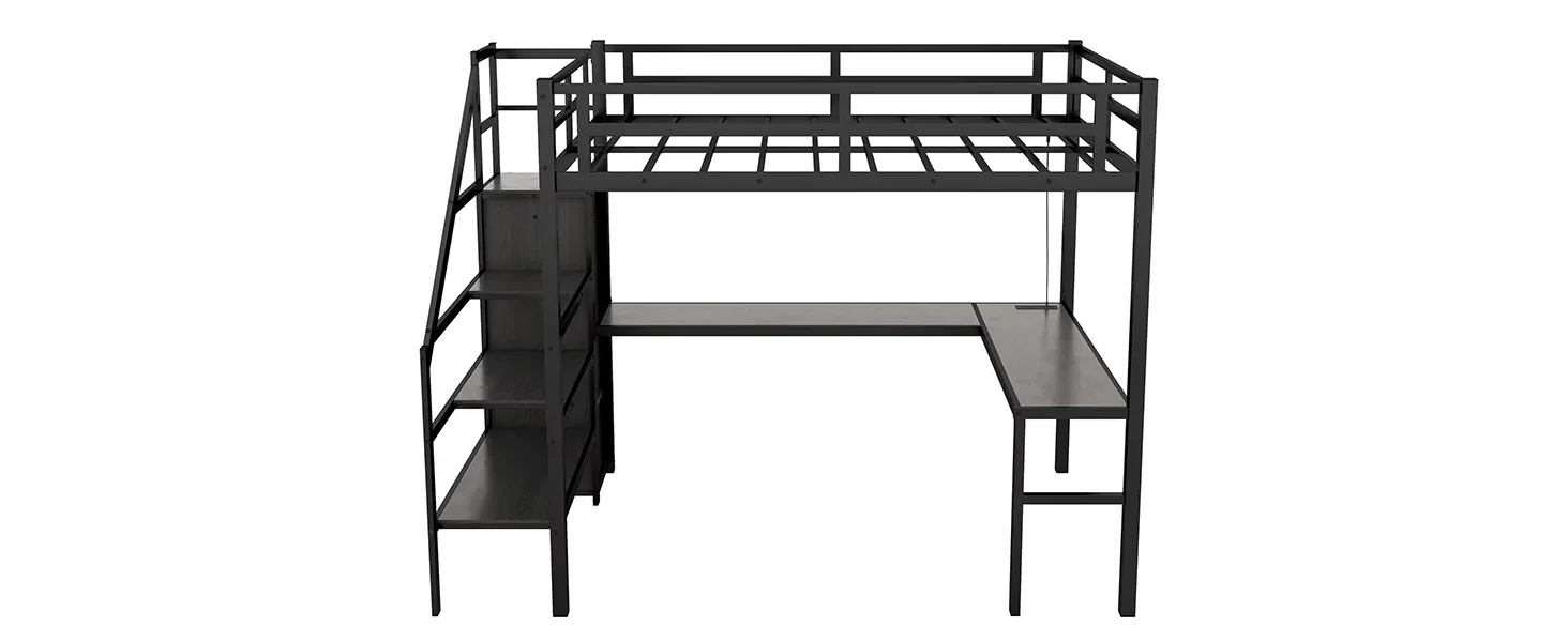 Heavy Duty Loft Bed Full Size