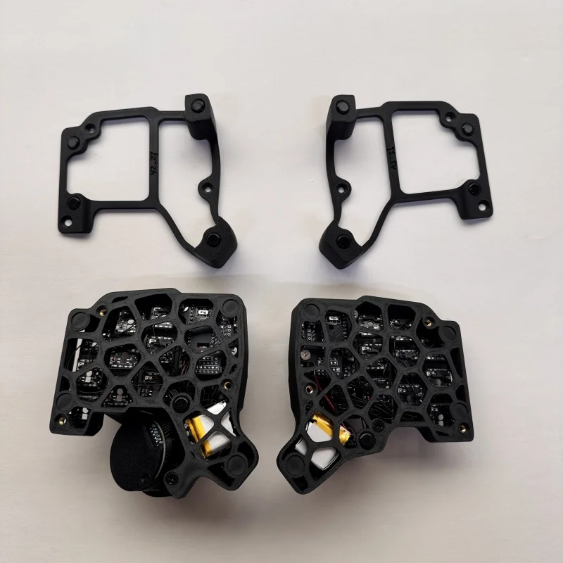 Charybdis-人間工学に基づいたメカニカルキーボード,湾曲したトラック