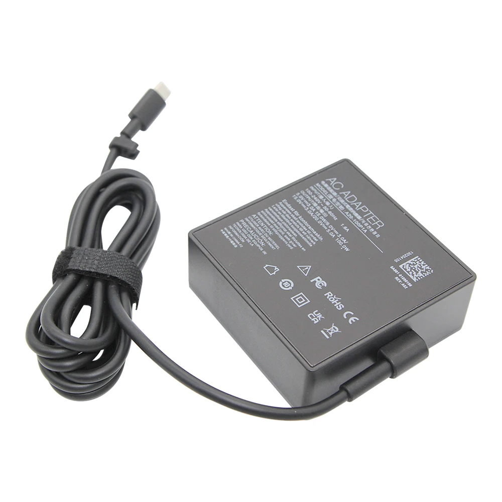 Carregador do Portátil para Asus Rog Zephyru 100w 20v 5a Tipo-c Adaptador Gv301qh G533qm Ga401qe Ga401qm Ga503qm Ga551qs Gx703hs A20100p1a - Imagem 3