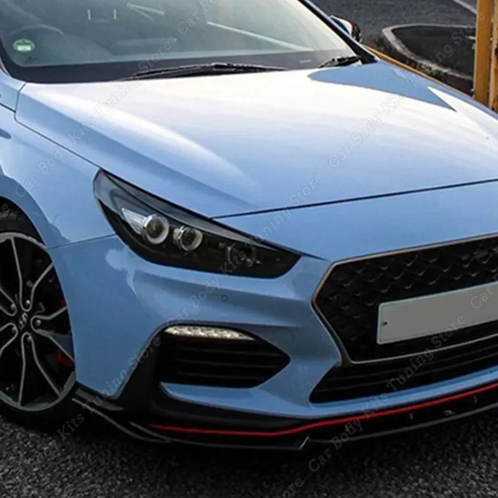 Paupières Phare Voiture Hyundai I30N 2017-2020 - Look Carbone - Protection UV & Rayures