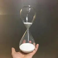 50 minute hourglasses sand hourglass crystal glass sandglass Color quality sand Lettering crafts Creative souvenirs 1