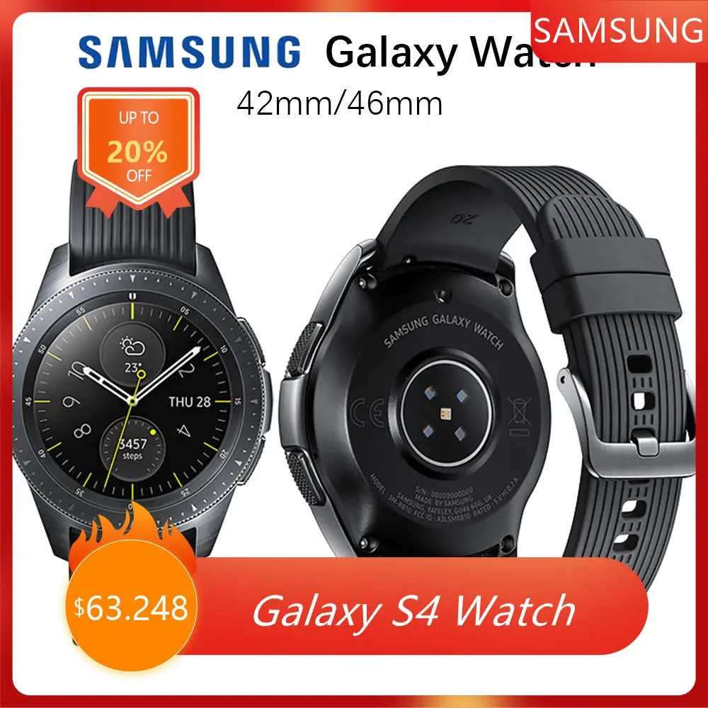 Allergi gennemse Geografi Samsung Galaxy Gear S4 Watch 42mm/46mm Smartwatch Bluetooth,refurbished  Used Galaxy Watch Sm-r800 - Smart Watches - AliExpress